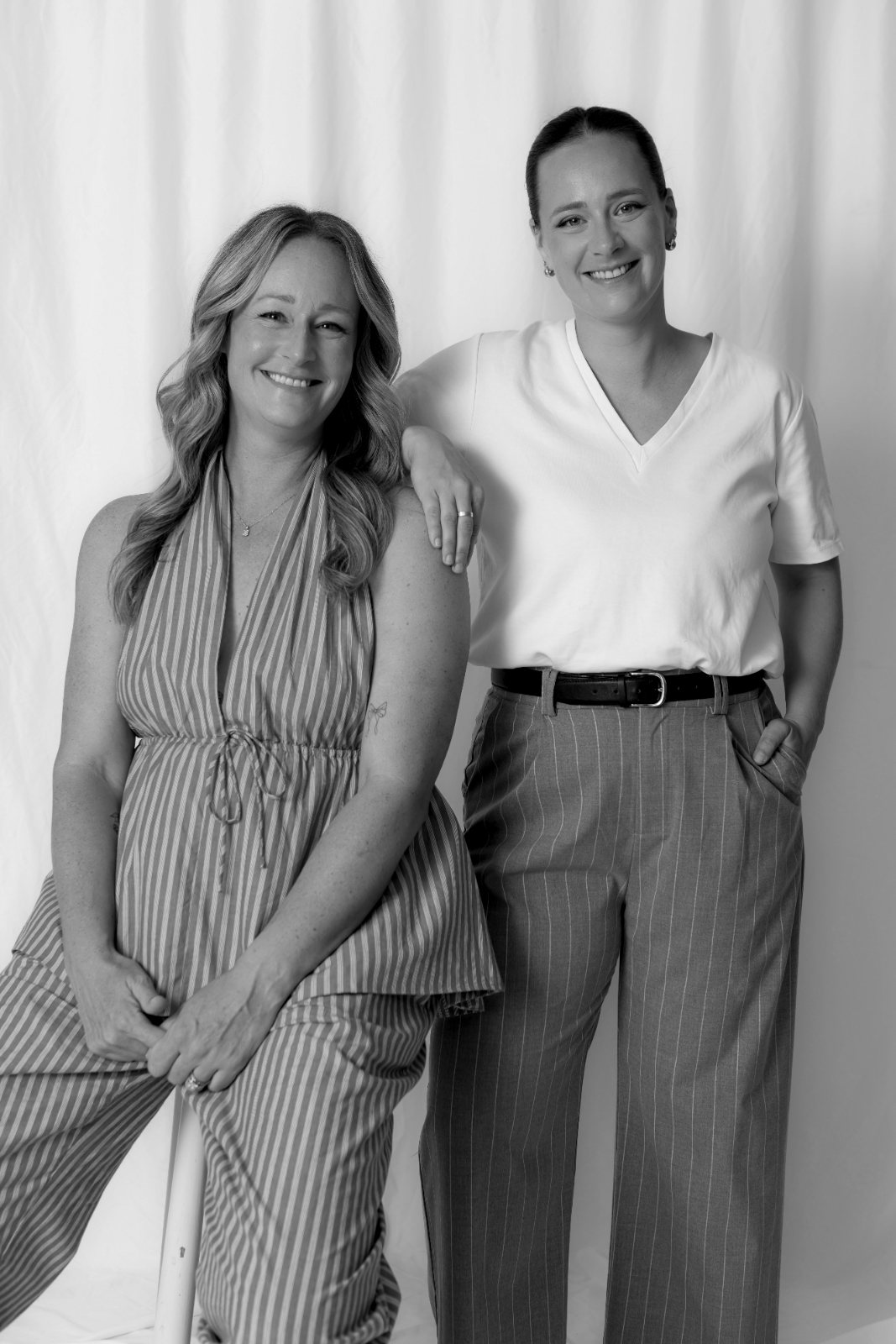 Carly Luke and Emily Kingston, co-founders of Aurelia Athletes